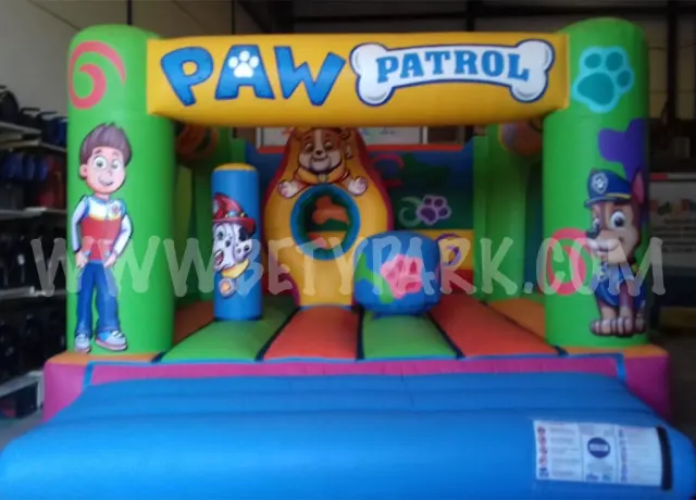 Castillo hinchable Patrulla Canina